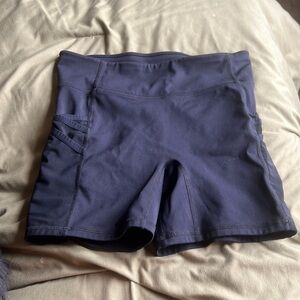 size small fabletics biker shorts